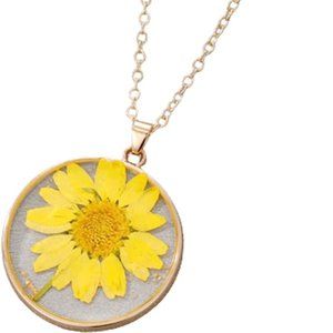 ✨Natural Sunflower Necklace✨